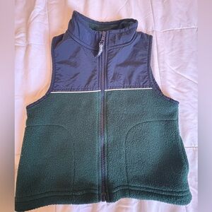 OshKosh B'gosh Navy and Green Kids Vest